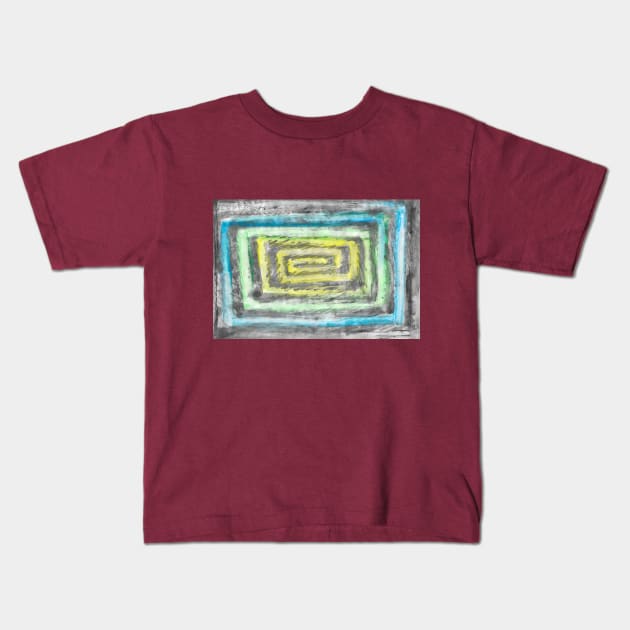 Texture - 322 Kids T-Shirt by walter festuccia